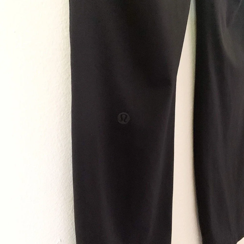 Lululemon On The Fly Pant *28" 2 Black Travel 7/8 Length Full-On Luxtreme W5ALWS - Picture 5 of 6
